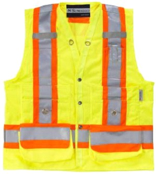 High Visibility Surveyor Vest